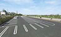 四ノ宮霊園大型駐車場