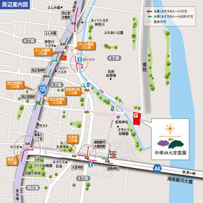平塚四ノ宮霊園 詳細マップ