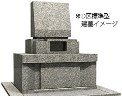 D区画標準型　建墓イメージ