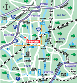 平塚中央霊園２　マップ