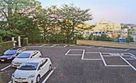 東明寺　大型駐車場