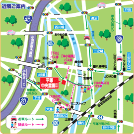平塚中央霊園2　詳細マップ