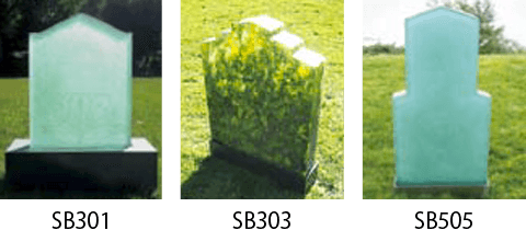 ブライトの墓石形状イメージ