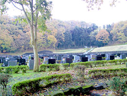土屋霊園の風景