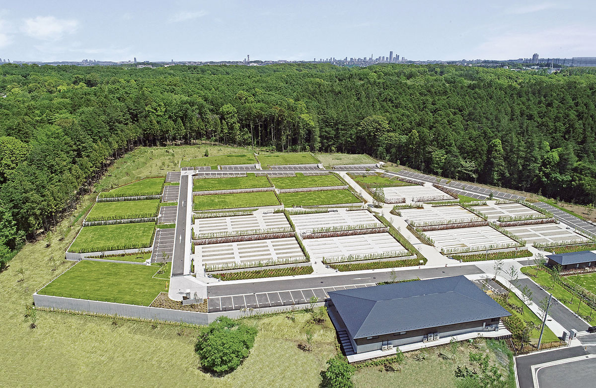 川井聖苑 横浜市旭区 ズーラシアそばの公園墓地 美郷石材