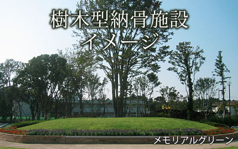 樹木型納骨施設のイメージ