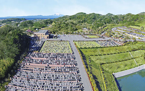南葉山霊園 全景