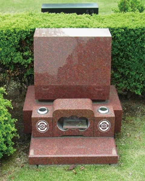 芝生墓地 建墓参考例2