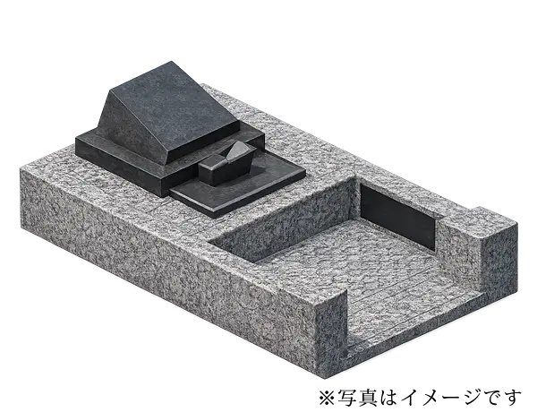 川崎市営霊園 4.0㎡区画の建墓イメージ