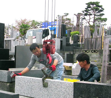 据え付け工事イメージ