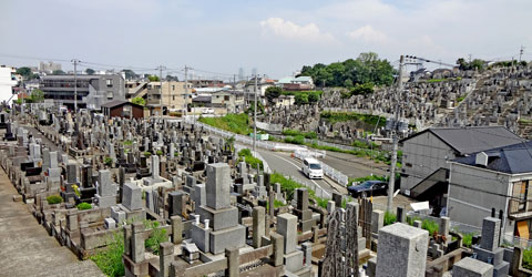 三ツ沢墓地