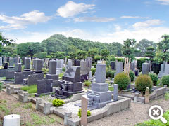 新座市営墓園一般墓所の写真