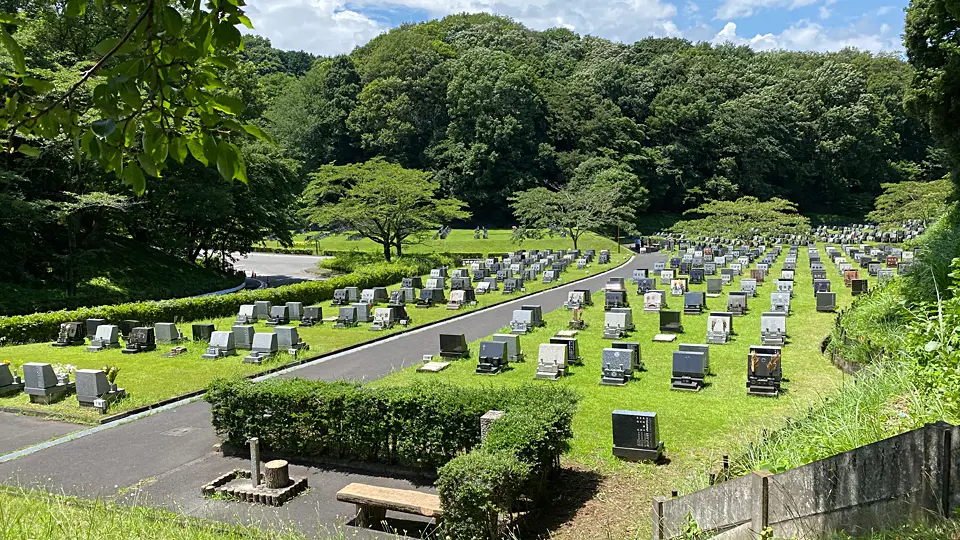 墓域風景