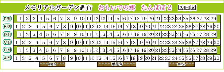 たんぽぽ２区画図