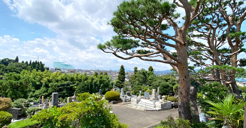 墓域風景