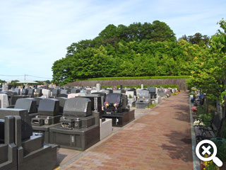墓域の風景写真