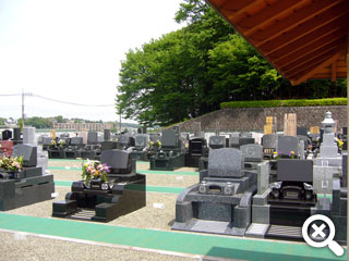 墓域の風景写真