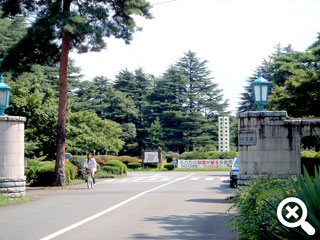 小金井門付近の写真