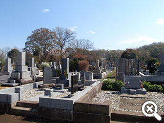 一般墓所の墓域風景