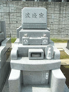 公園墓地　旭翠苑の施工例とお客様の声　洋型墓石